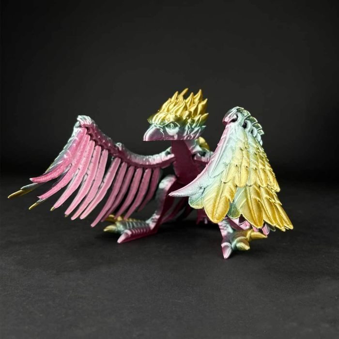 Пластик для 3D-принтера AzureFilm PLA SILK 1,75mm 1kg Rainbow Tropicana (FL171-2463) зображення 5