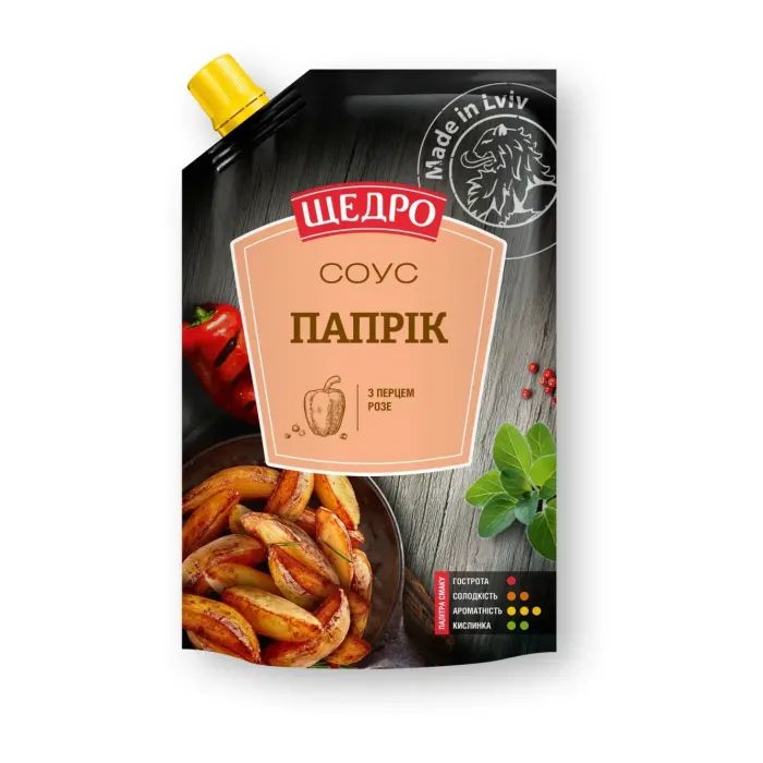 Соус Щедро Папрік 200 г (4823097401415)
