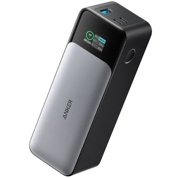 Батарея универсальная Anker 24000mAh PowerCore 737 GaNPrime 140W PD Black (A1289011)