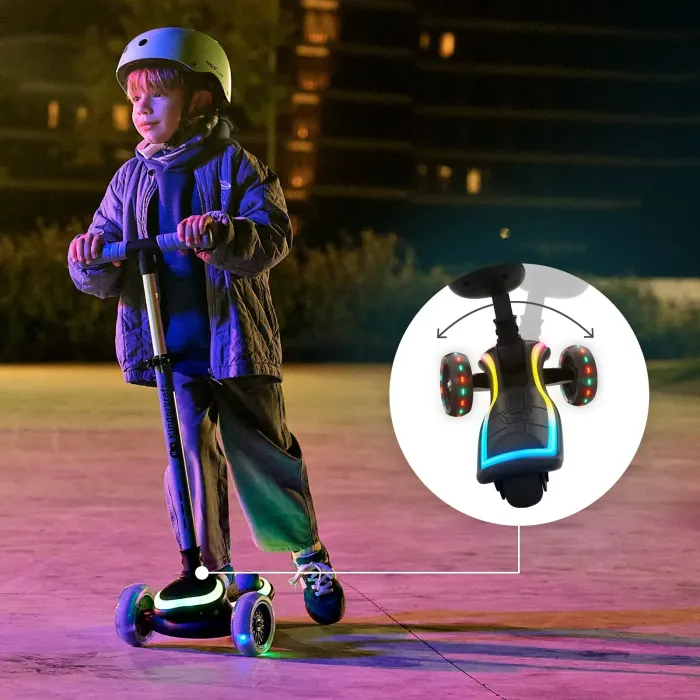 Самокат Kinderkraft 2-в-1 Raket Up Black (KRRAUP00BLK0000) (5902533930029) изображение 8