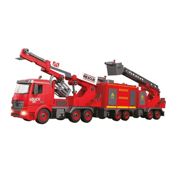 Конструктор Otamanko Автоконструктор 3-в-1 Пожарная служба Пожарная стремянка (FY003A (red))