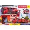 Конструктор Otamanko Автоконструктор 3-в-1 Пожарная служба Пожарная стремянка (FY003A (red)) изображение 4