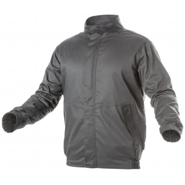 Куртка рабочая Hoegert HT5K307, FABIAN, полиэстер хлопок, темно-серый, 4XL 60 (HT5K307-4XL)