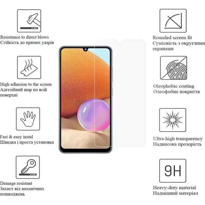 Стекло защитное Drobak Poco X8 Pro (151547) изображение 4