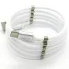 Дата кабель USB 2.0 AM to USB-C 1.0m 2.4A white Denmen (DN-D11T-WH)