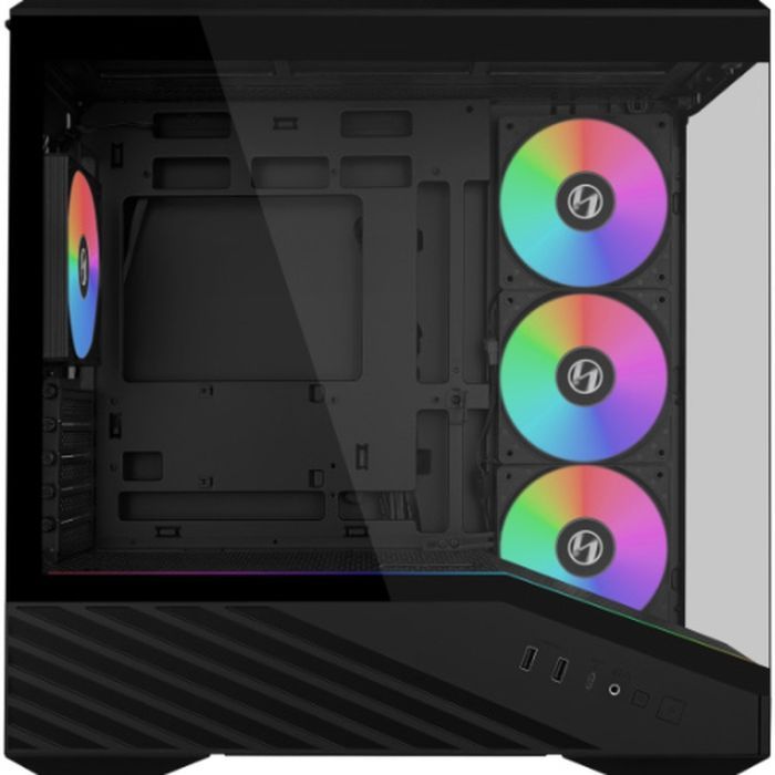 Корпус для ПК Lian Li V100 MINI black (G99.V100MIX.00) изображение 4