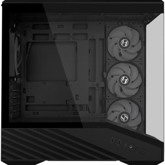 Корпус для ПК Lian Li V100 MINI black (G99.V100MIX.00) изображение 6