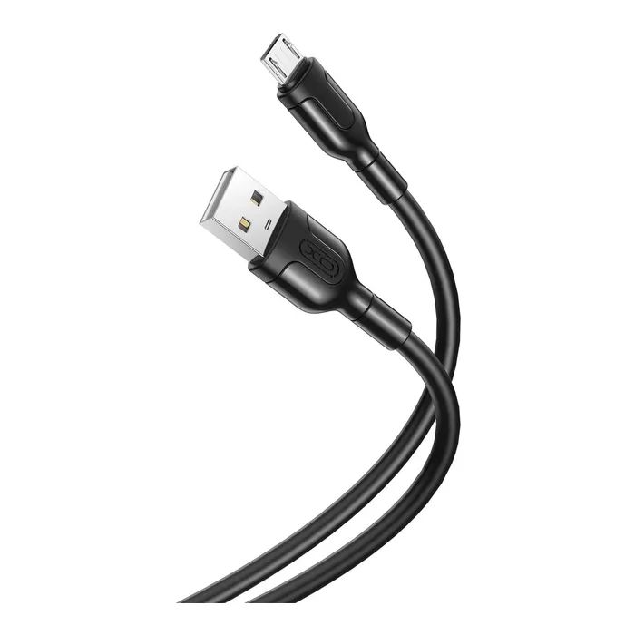 Дата кабель USB 2.0 AM to Micro 5P 1.0, 2A white XO (NB212-AM.white)