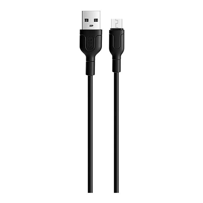 Дата кабель USB 2.0 AM to Micro 5P 1.0, 2A white XO (NB212-AM.white) изображение 2
