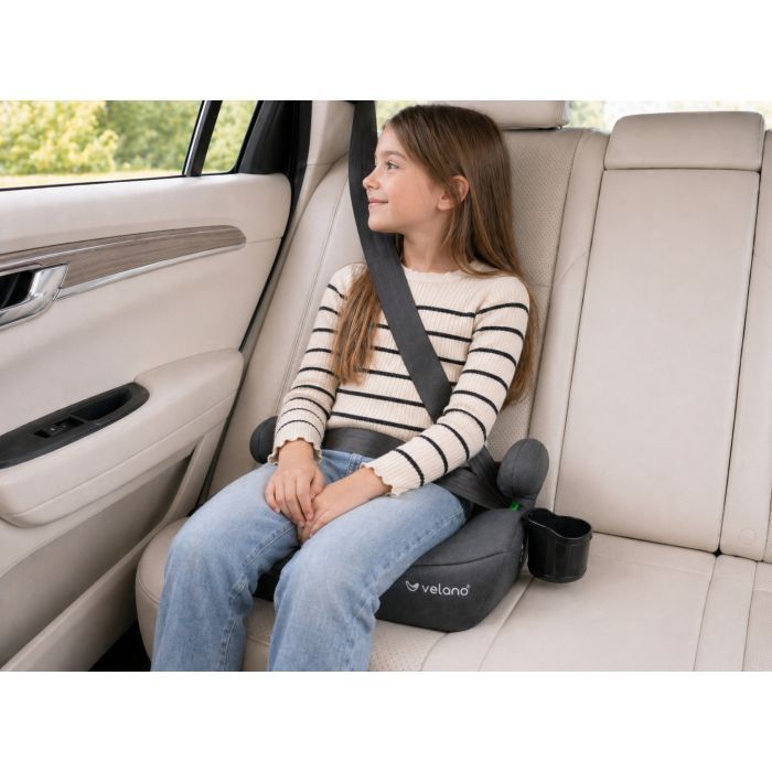 Автокресло Velano Primo i-Size 125150 см, ISOFIX + підстаканник, black (48142) изображение 5