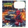 Тетрадь Школярик Exciting game 12 листов клетка (012-3438K) изображение 5