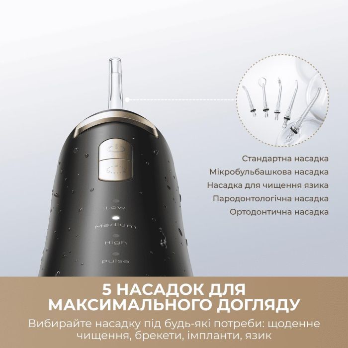 Ирригатор MOVA Ripple 10 (AWF14A-BK) изображение 8