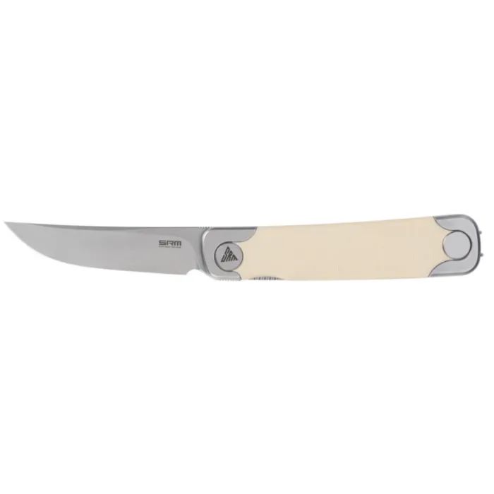 Ніж SRM Enso, White G10, Stonewash (131M-GT)