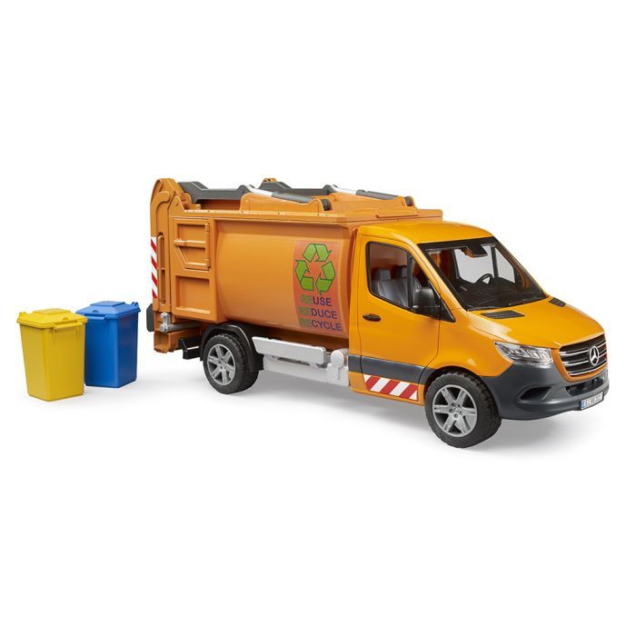 Масштабна модель автомобіля Bruder Сміттєвоз MB Sprinter (02682) зображення 2