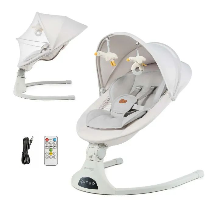 Кресло-качалка Kinderkraft Tulsy Beige (5902533926527)