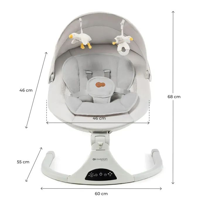 Кресло-качалка Kinderkraft Tulsy Beige (5902533926527) изображение 8