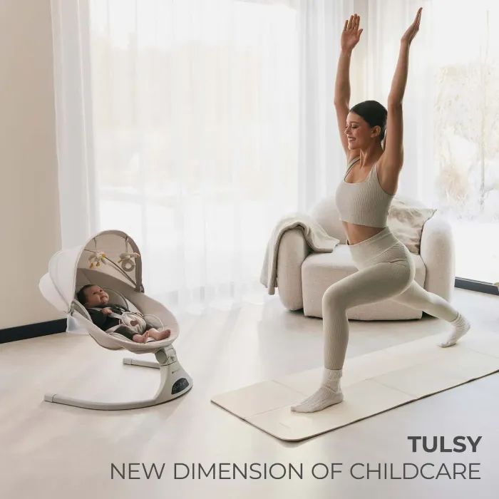 Кресло-качалка Kinderkraft Tulsy Beige (5902533926527) изображение 9