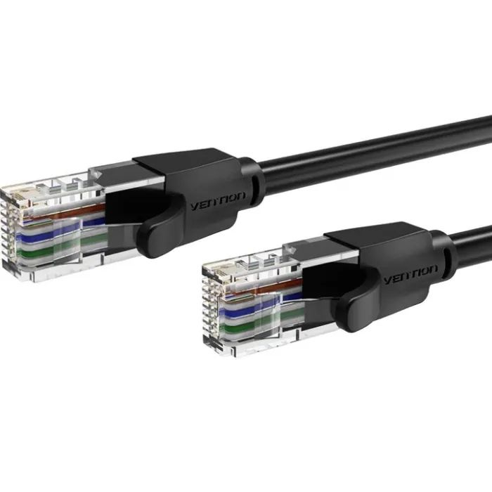 Патч-корд 30м, UTP cat 6 RJ-45 black Vention (IBEBT) изображение 2
