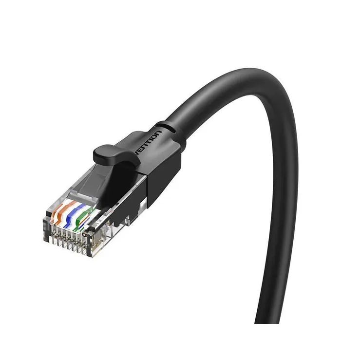 Патч-корд 30м, UTP cat 6 RJ-45 black Vention (IBEBT) изображение 3