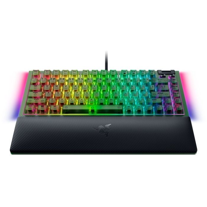 Клавиатура Razer BlackWidow V4 75% USB UA Phantom Green (RZ03-05003300-R3M1) изображение 2