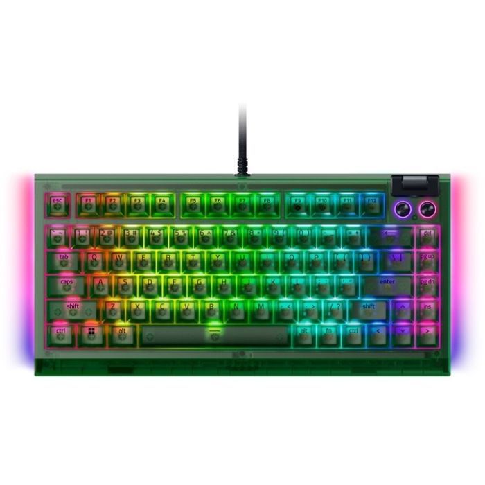 Клавиатура Razer BlackWidow V4 75% USB UA Phantom Green (RZ03-05003300-R3M1) изображение 3