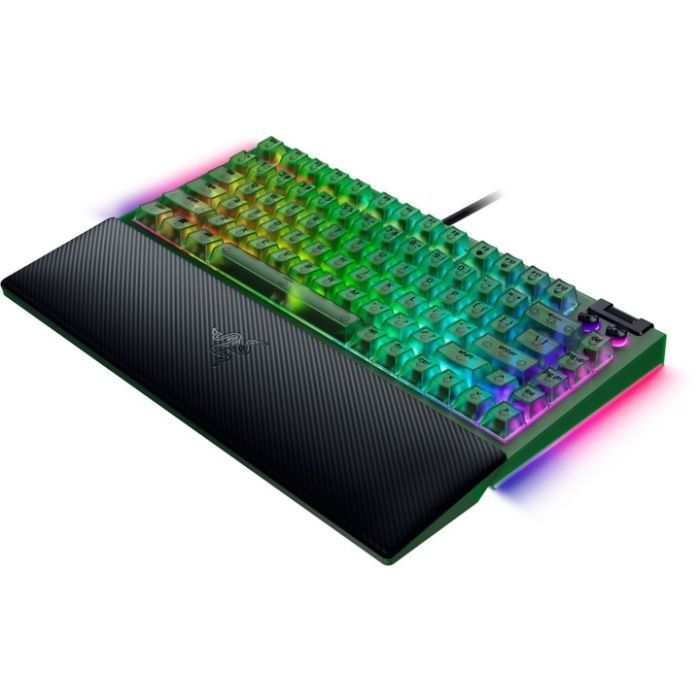 Клавиатура Razer BlackWidow V4 75% USB UA Phantom Green (RZ03-05003300-R3M1) изображение 4