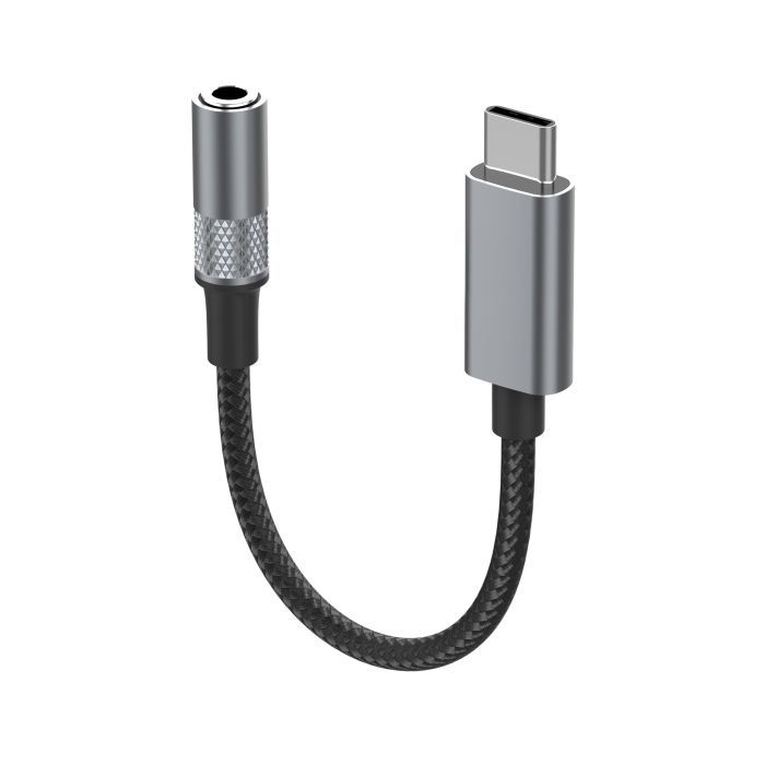 Перехідник USB-C M to 3.5mm F LDNIO (LSY80c)