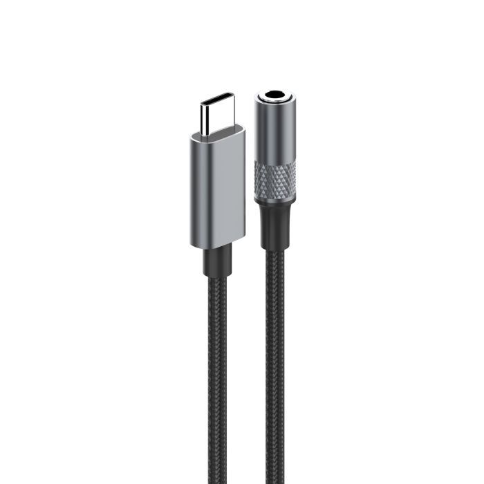 Перехідник USB-C M to 3.5mm F LDNIO (LSY80c) зображення 3