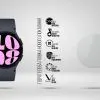 Пленка защитная Armorstandart Matte hydrogel Samsung Galaxy Watch 6 40mm 6 pcs (ARM92096) изображение 2