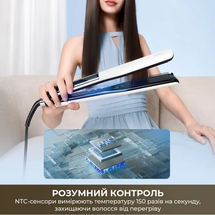 Выпрямитель для волос Dreame AuraSteam Straight Pink (AA01A-PK) изображение 7