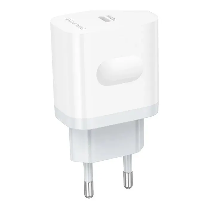 Зарядное устройство BOROFONE BA99A USB-C PD20W white (6941991121357) изображение 3