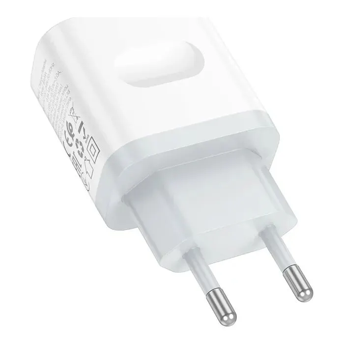 Зарядное устройство BOROFONE BA99A USB-C PD20W white (6941991121357) изображение 6