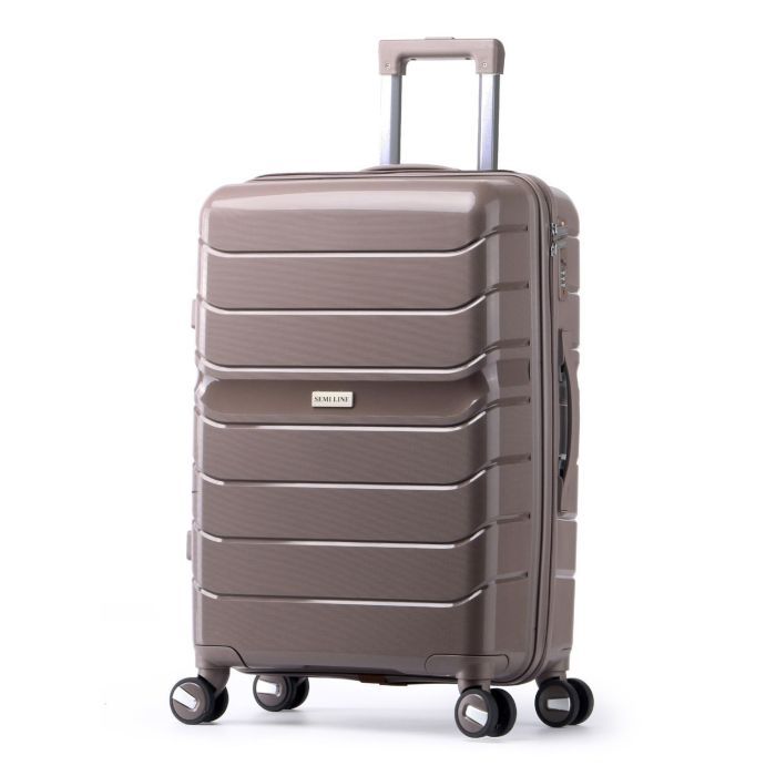 Чемодан Semi Line 24" (M) Brown (T5768-2) (DAS303595)