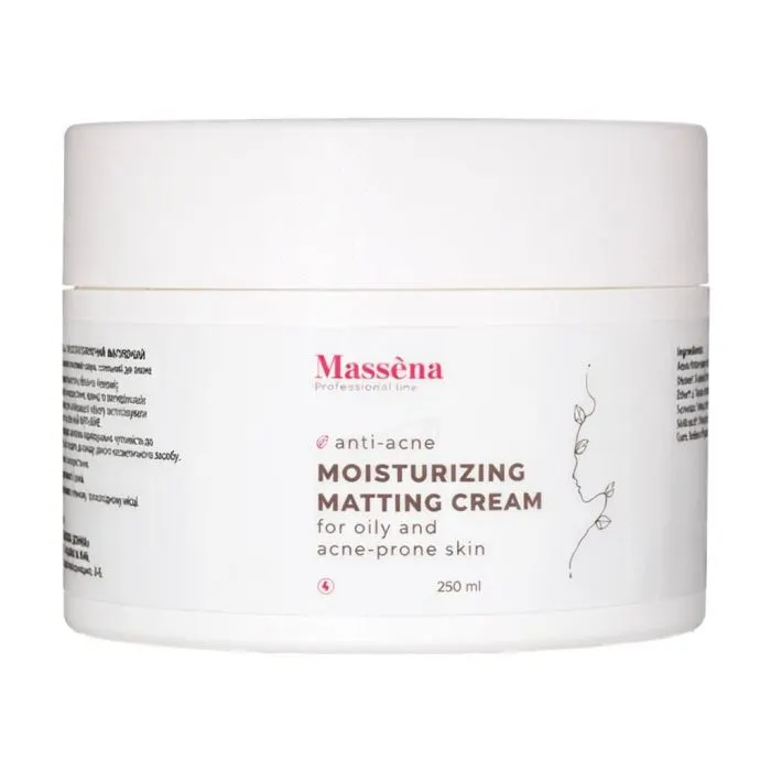 Крем для лица Massena Anti-acne Moisturizing Matting Cream 250 мл (8083201346377)