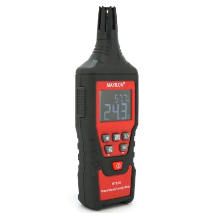 Термо-гигрометр Mayilon HT-618, T°C/°F, RH, точка роси, вологий термометр (HT-618)