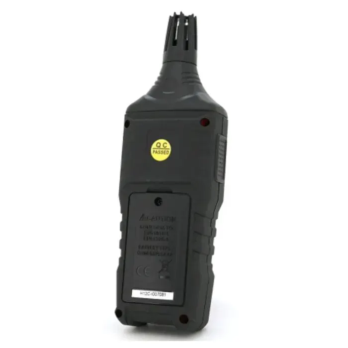 Термо-гигрометр Mayilon HT-618, T°C/°F, RH, точка роси, вологий термометр (HT-618) изображение 3