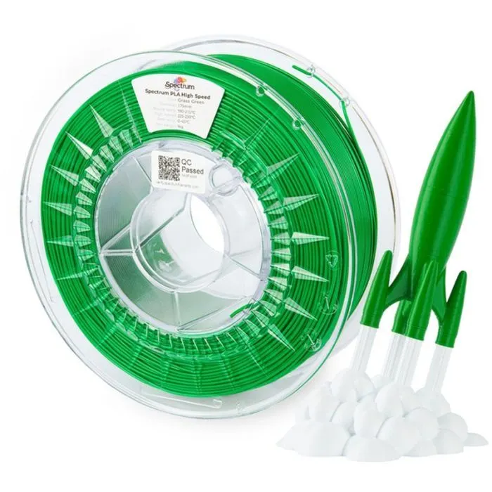 Пластик для 3D-принтера Spectrum PLA HS Premium 1.75mm 1kg Grass Green (81059) изображение 3