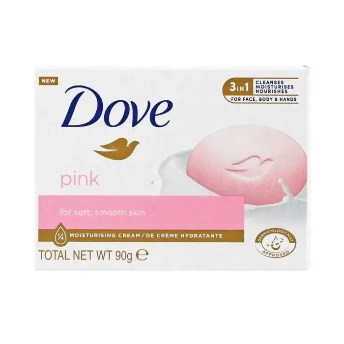Тверде мило Dove Pink Bar Рожева ніжність 90 г (8710447289327)