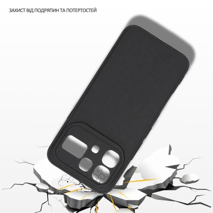 Чохол до мобільного телефона BeCover Silicone Infinix Note 60 Pro (X6878) Transparent (716046) зображення 3