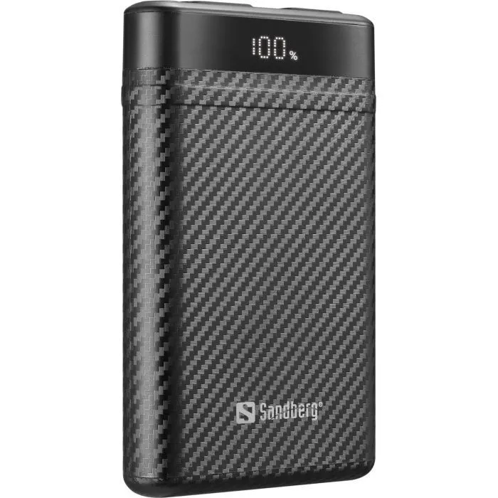 Батарея универсальная Sandberg 10000mAh, 20W, PD, Survivor Nano, IPX8 (421-32)