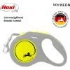 Поводок для собак Flexi New Neon лента S 5 м/15 кг желтый (4000498023518) изображение 2