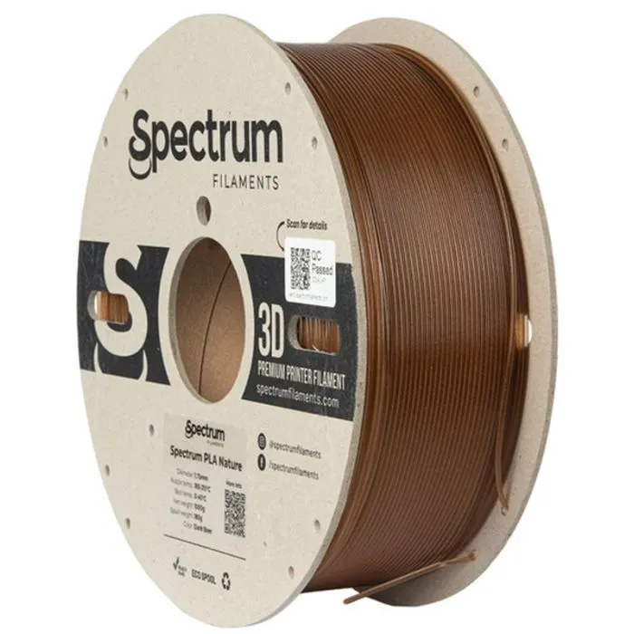 Пластик для 3D-принтера Spectrum PLA Nature 1.75mm 1kg Braun BEER, DARK (80937)