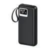 Батарея универсальная XoKo 20000mAh, 10W, LED flashlight, black (WK-R37) изображение 12