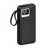 Батарея универсальная XoKo 20000mAh, 10W, LED flashlight, black (WK-R37) изображение 3