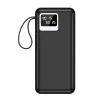 Батарея универсальная XoKo 20000mAh, 10W, LED flashlight, black (WK-R37)