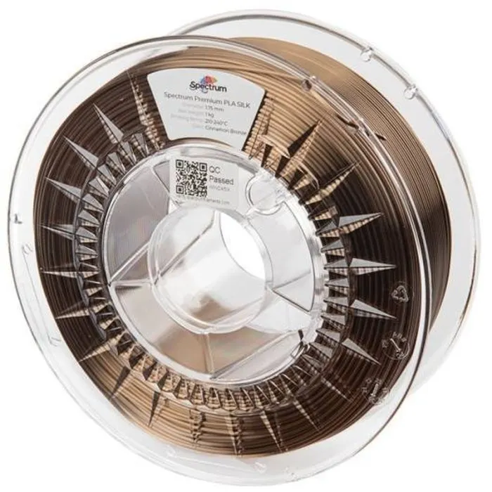 Пластик для 3D-принтера Spectrum PLA Silk 1.75mm 1kg, Bronze, Cinnamon (80440)