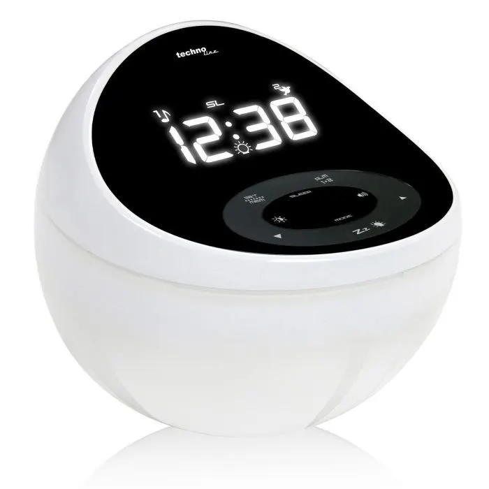 Настенные часы Technoline з радіо Black/White (WT500) (DAS301826) изображение 2