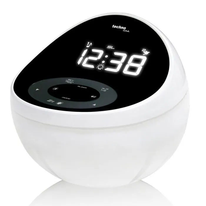 Настенные часы Technoline з радіо Black/White (WT500) (DAS301826) изображение 3