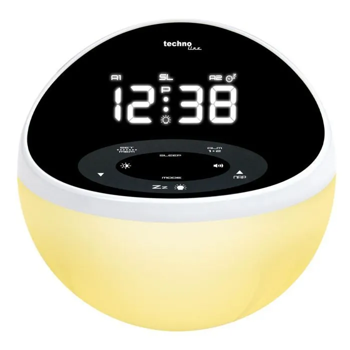 Настенные часы Technoline з радіо Black/White (WT500) (DAS301826) изображение 6