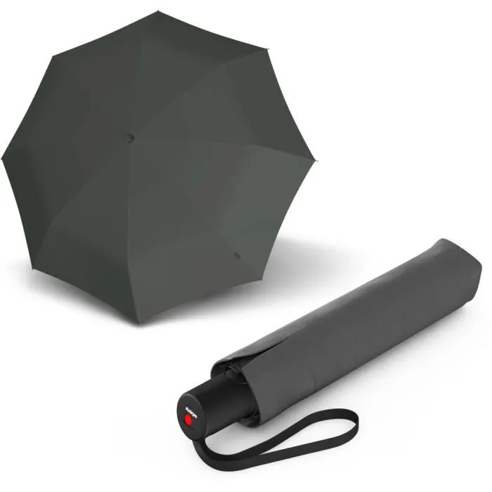 Зонт Knirps A.200 Medium Duomatic Dark Grey UV Protection автомат, складана (Kn95-7201-08001)
